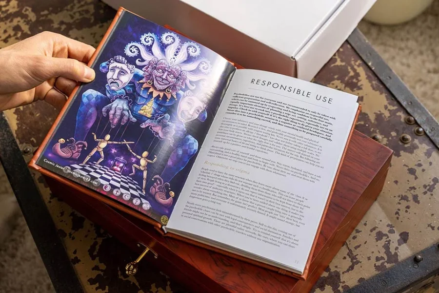 Portalbook psychedelic journal and guidebook