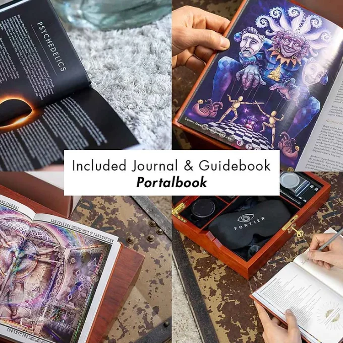 Psychedelic improvement book included.